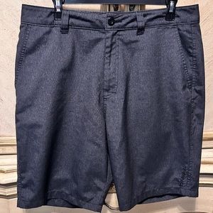 O’Neill Gray & Black Pinstripe Shorts
